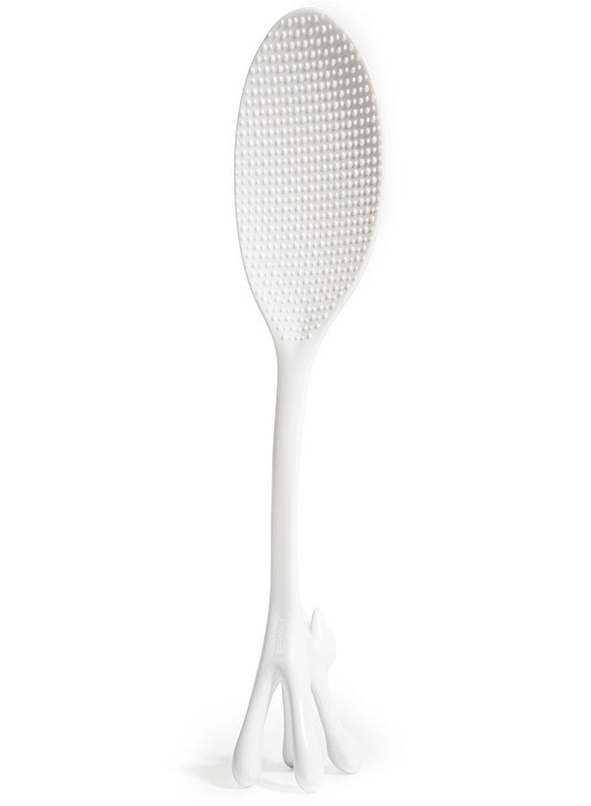 Lagomian Made in Korea, Non-Stick Standing Rice Paddle - Cute Cat Design, Rice Spoon, Rice Scooper, Self-Standing Rice Server, Salad Server, Serving Utensil, Spatula (White) - Image 2